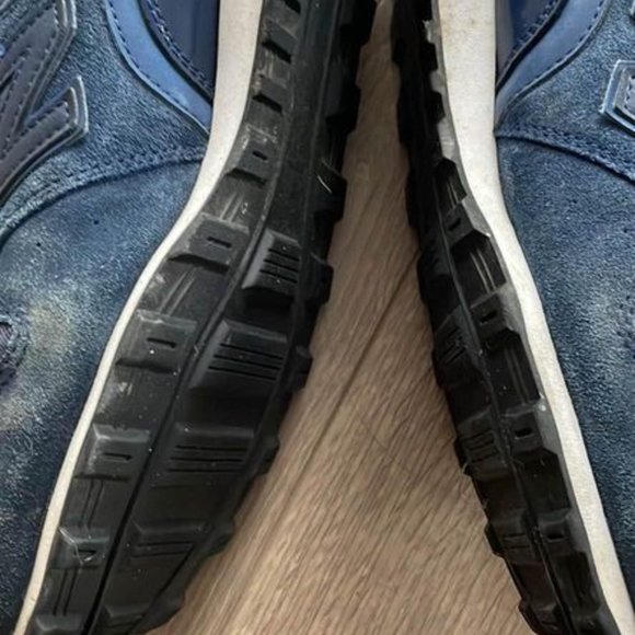 New Balance 696 Women Size 10 Blue Suede Athletic Running Shoes Sneaker WL696FSC - Picture 5 of 5